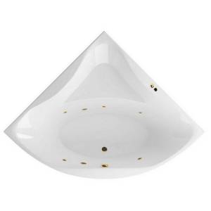 Акриловая ванна Excellent Glamour SOFT WAEX.GLA15.SOFT.GL 150x150 золото