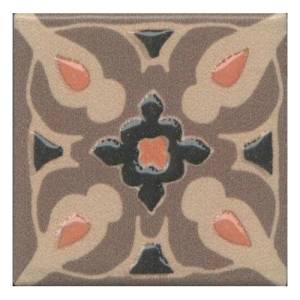 Вставка Kerama Marazzi Анвер OS/C177/21052 Коричневый 11 4.85x4.85