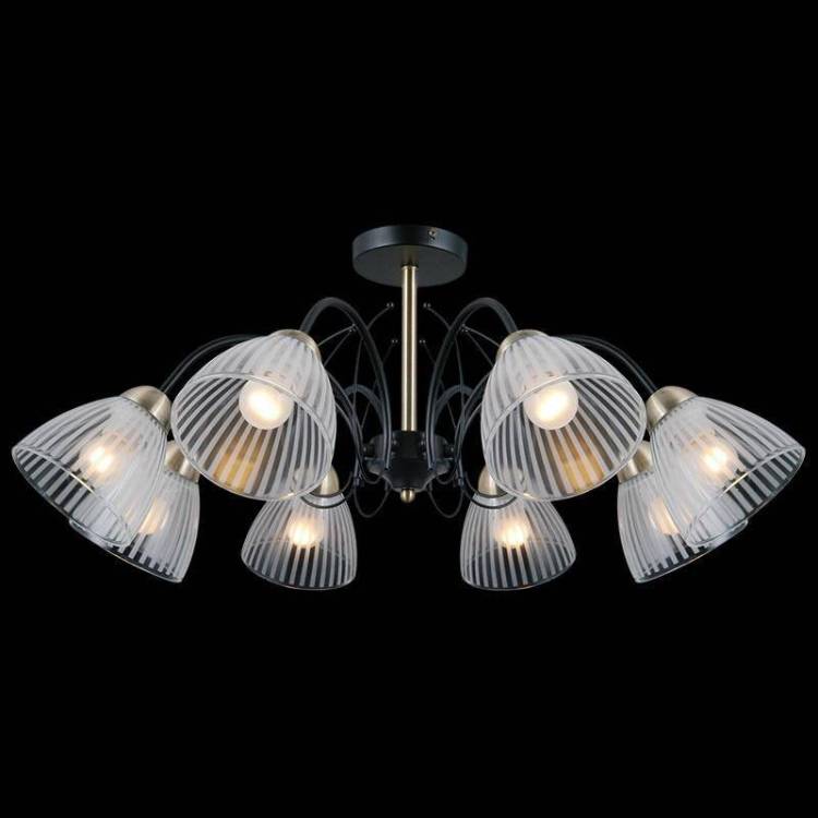 Потолочная люстра Illumico IL0198-8CSQ-79 BK AB