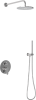 Душевой комплект Berges Wasserhaus Nardis 2R 071003 С ВНУТРЕННЕЙ ЧАСТЬЮ, хром