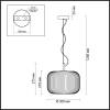 Подвесной светильник Odeon Light Pendant Roofi 4754/1 фото 2