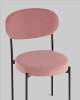 Набор из 4 стульев Stool Group Бриф DD AV 477-C65-K477NEW-9005-K X4 пыльно-розовый, велюр фото 8
