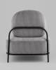 Кресло Stool Group Стоун vd-stone-cl-steel светло-серый, велюр рельефный фото 5