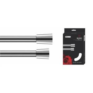 Душевой шланг Rose RE32-15 хром, 150 см