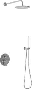 Душевой комплект Berges Wasserhaus Nardis 2R 071003 С ВНУТРЕННЕЙ ЧАСТЬЮ, хром