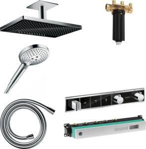 Душевой комплект Hansgrohe Rainmaker Select 460 (2 jet) 24004600 + 26530000 + 28272000 + 15356600