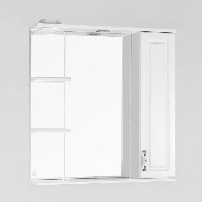 Зеркало Style Line Олеандр-2 75/С Люкс, белый