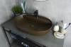 Раковина Gid Lago Br1346 53342 коричневая матовая, 61x41x14 фото 2