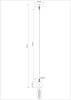 Подвесной светильник Arte Lamp Mark A7049SP-1BK фото 2