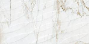 Керамогранит Kerranova Marble Trend K-1001/SCR Calacatta Sat.Rect.Struct. 60x30