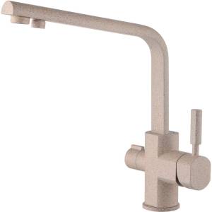 Смеситель для кухни Kaiser Decor 40144-4 песочный мрамор