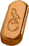 Заглушка Kerasan Waldorf 811391oro для перелива
