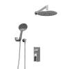 Душевой комплект Wasserkraft A14130 с верхней душевой насадкой, хром, встраиваемый, с лейкой
