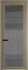 Межкомнатная дверь Profil Doors 1 AGP цвет профиля Шампань, стекло безопасное 6 мм мору тонированное 800x2000