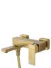 Смеситель для ванны Wonzon & Woghand WW-88639016-BG с душем, брашированное золото фото 6