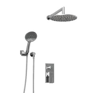 Душевой комплект Wasserkraft A14130 с верхней душевой насадкой, хром, встраиваемый, с лейкой