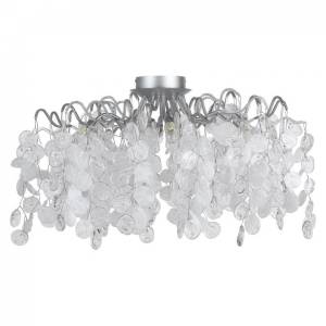 Потолочная люстра Crystal Lux Tenerife PL8 Silver