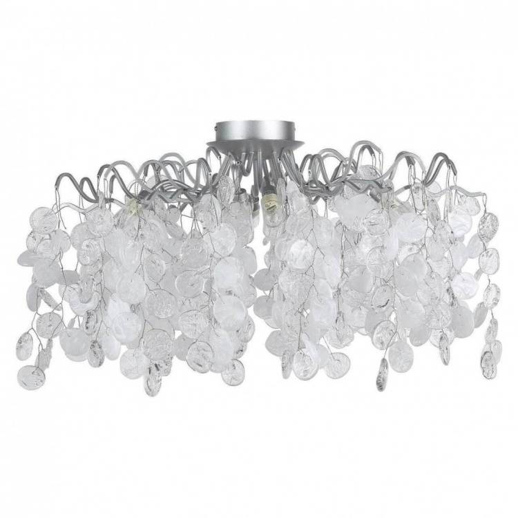 Потолочная люстра Crystal Lux Tenerife PL8 Silver