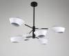 Подвесная люстра Lumina Deco Romina LDP 6037-6 WT+BK фото 3
