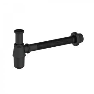 Сифон для раковины Wonzon & Woghand WW-88SS102-MB черный матовый