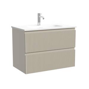 Тумба с раковиной Sancos Snob R Beige Soft, 70x52