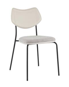 Стул Stool Group Casey B2171 K-20+M8528 D11 серый с серой экокожей