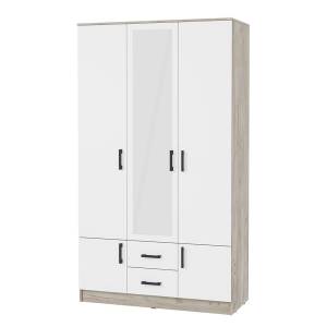 Шкаф Интерьер-Центр Ронда ШК-3 00-00185461 дуб крафт серый, белый