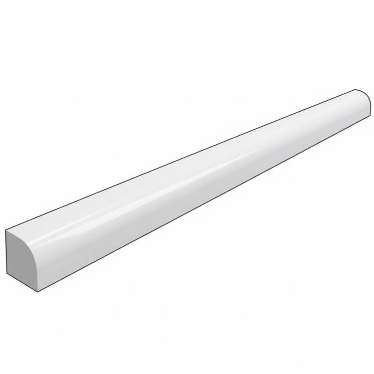 Бордюр Ava Ceramica Up 192141 Jolly White Matte 1.2x20