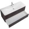 Тумба под раковину Belbagno Albano ALBANO-1200-2C-SO-RNG 120x45x50 Rovere Nature Grigio подвесная с двумя выкатными ящиками фото 6