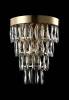 Бра Crystal Lux Abigail AP3 Gold/Transparent фото 3
