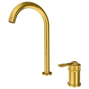 Смеситель для раковины Remer Atelier AL57LBG брашированное золото