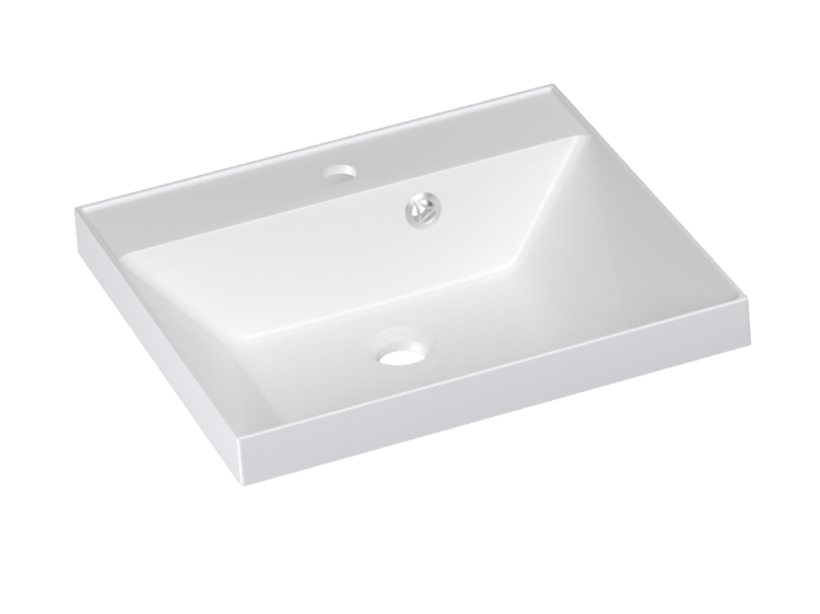 Раковина Style Line Asti СС-00002484 белая, 50x45