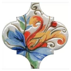 Декор Kerama Marazzi Арабески Тоскана VT/A580/65000 4 Глянцевый 6.5x6.5