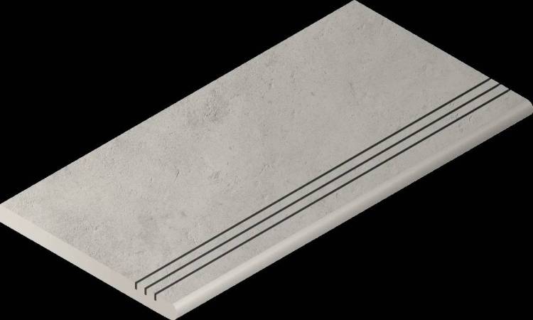 Ступень Italon Миллениум x2 620040000196 Сильвер закругленная грип 33x120