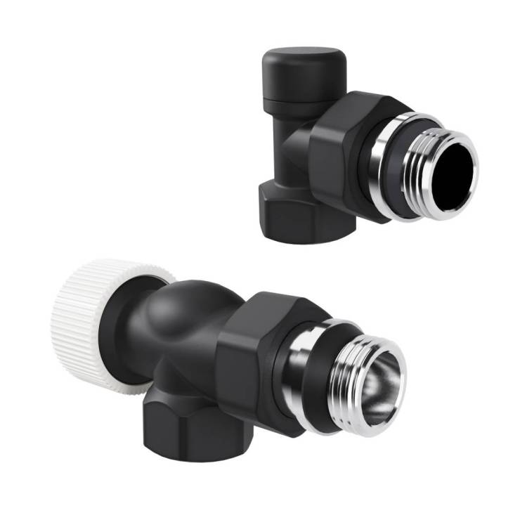 Набор термостатический осевой Royal Thermo Design НС-1640375 1/2" М30х1,5 Черный