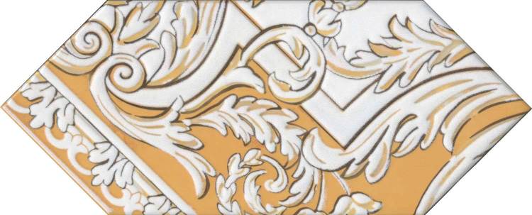 Декор Kerama Marazzi Алмаш HGD\B515\35000 4 желтый 14x34