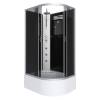 Душевая кабина Niagara Classic NG-2510-14LBKTG (1200x800x2100-2400) с высоким поддоном (40см)
