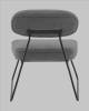 Кресло Stool Group Kate AV 336-F83gr-9005 темно-серый, букле фото 5