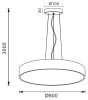 Подвесной светодиодный светильник Deko-Light Menkar 342209 фото 2
