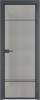 Межкомнатная дверь Profil Doors 4 AX цвет профиля Серая ночь, стекло безопасное 6 мм рэте 700x2000