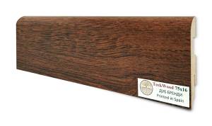 Плинтус Teckwood Цветной Дуб Бренди 2000x75x16