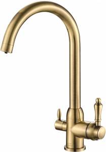 Смеситель для кухни ZorG Steel Hammer SH 723 BRONZE