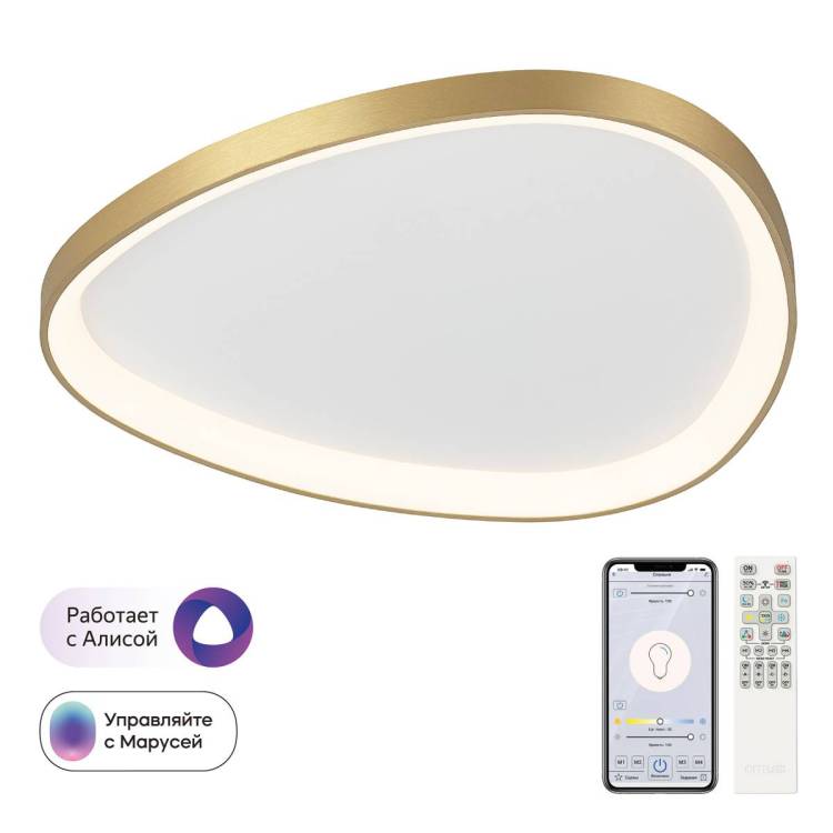 Потолочная светодиодная люстра Citilux Genka Smart CL756A162