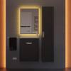 Тумба под раковину Uperwood Modul 2930205360 подвесная, матовая, черная, 50 см фото 6