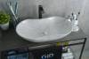 Раковина Gid Lago Mnc503H012 54464 глянцевая, под камень, 66.5x41x12
