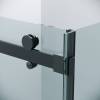 Душевой уголок Grossman Classic 120.K33.04.1470.21.00 профиль черный матовый, стекло прозрачное, 140x70x195 фото 7