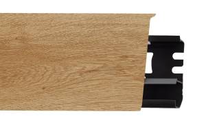 Плинтус ПВХ Arbiton Indo LM-70 158 Дуб Монумент 2500x26x70