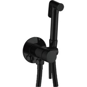 Гигиенический душ Haiba HB5511-7 черный, со смесителем