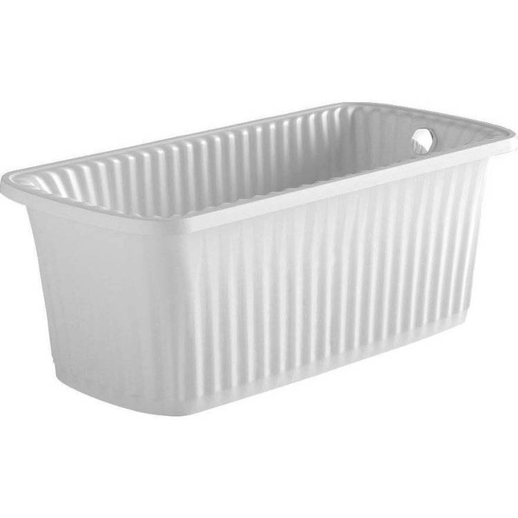 Ванна из искусственного камня Migliore Olivia 24253 174x80 слив-перелив хром