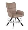 Стул Дик DikLine 501 00-00077435 NS05 cappucino, ножки черные, поворотный